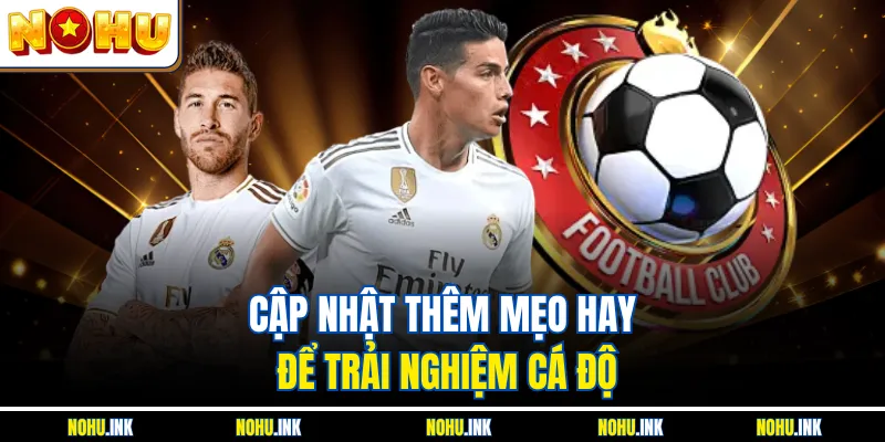 Cập nhật thêm mẹo hay để trải nghiệm cá độ